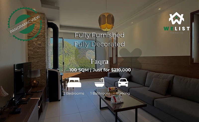Chalet for sale in Faqra شاليه للبيع في منطقة فقرا