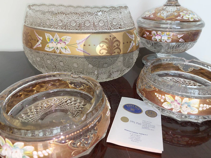طقم كريستال بوهيمى Bohemia Crystal