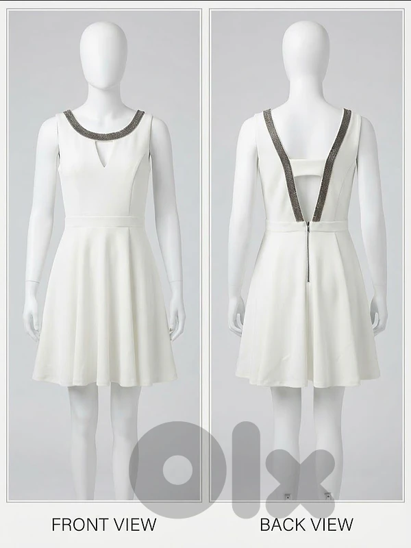 white short dress size 36