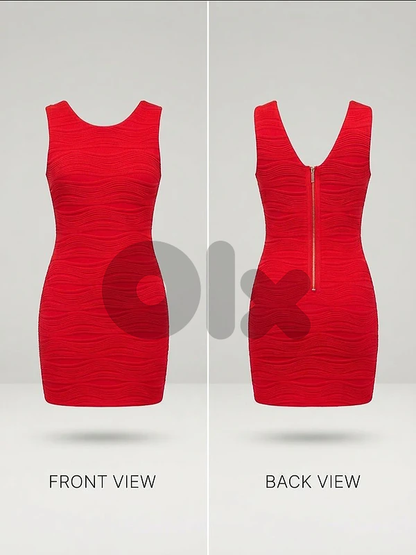 short red dress size small