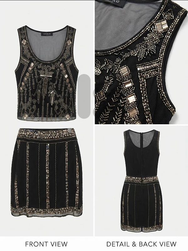 top & skirt for evening size small