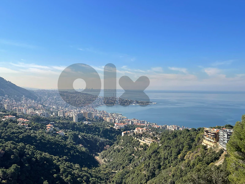 1278 SQM Land for Sale in Kfarhbab with a Breathtaking View