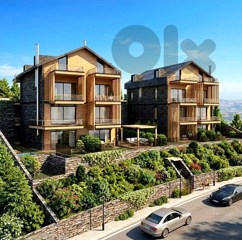 Chalet for sale in Faqra/ Under construction/View/ Pool/ Garden