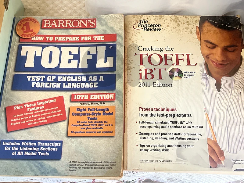 Two Rare TOEFL practice books