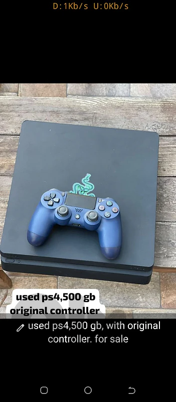 ps4 consol and 2 ps5 games