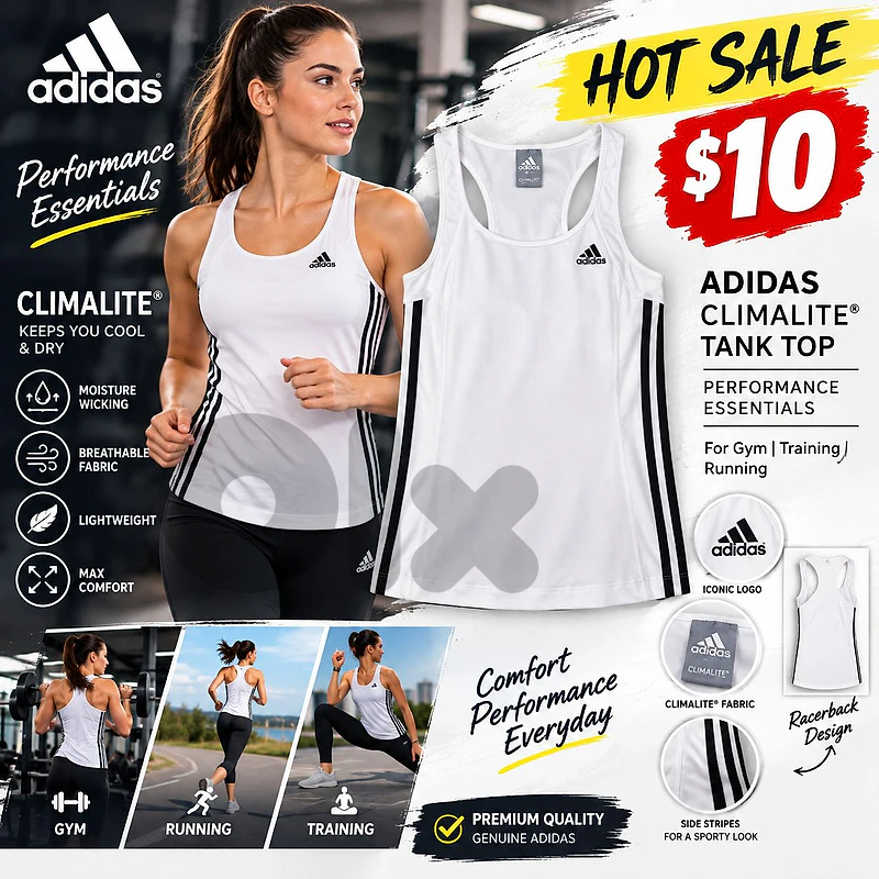 Adidas climalite top