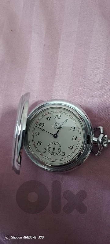 JOVIAL Pocket watch 17 JEWELS SWISS