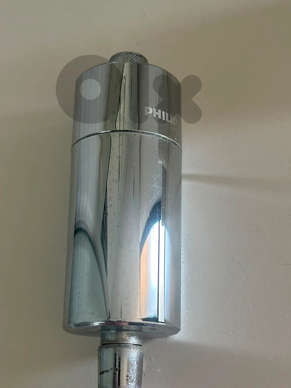 Philips Shower Water Filter + 2 Replacement Cartridges