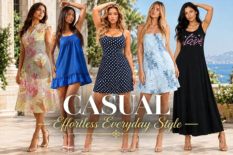 ✨ 60+ CASUAL DRESSES.. Effortless Style for EveryDay 👗