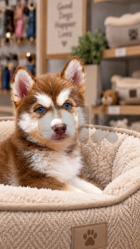 Top-Quality Red Siberian Husky Puppies –Available in Store & Delivery