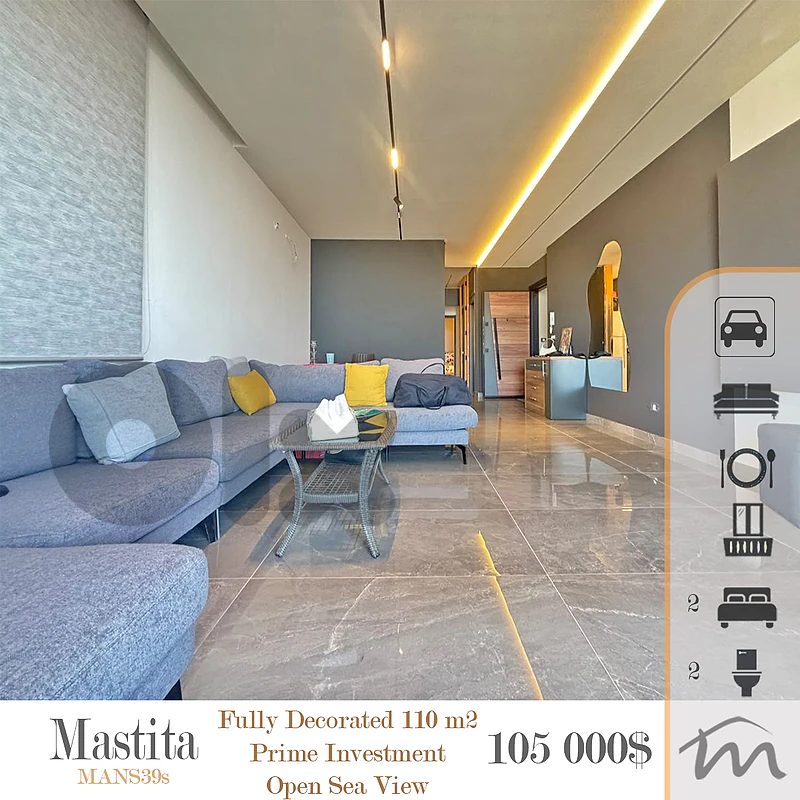 Mastita | Signature | Fully Decorated 2 Bedroom Apart | Open Sea View