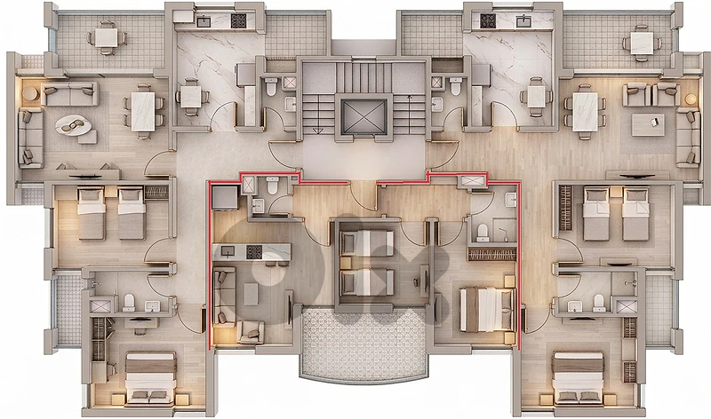 82m² Apartment for Sale | Under Construction | 3 years plan| $106,600$