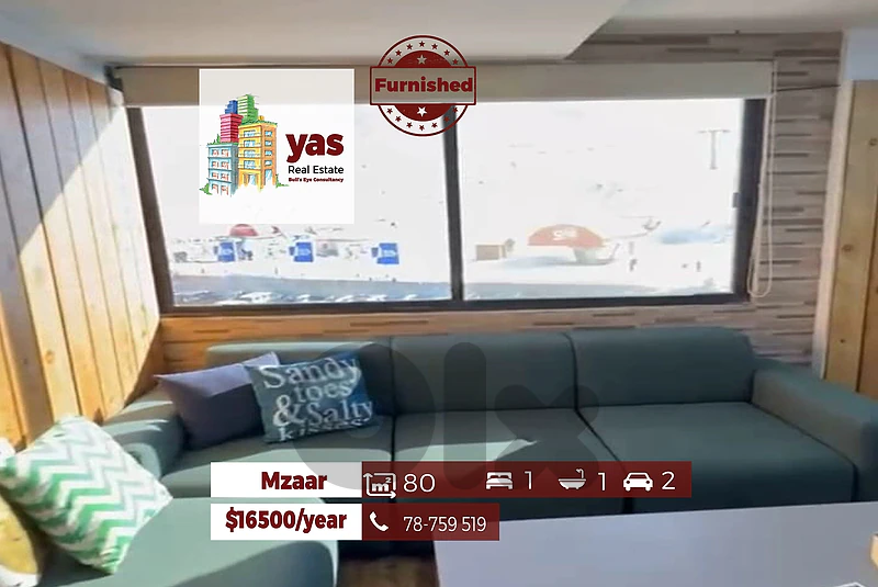 Mzaar 80m2 Chalet | Furnished | Cozy | Prime Area | View | JO |