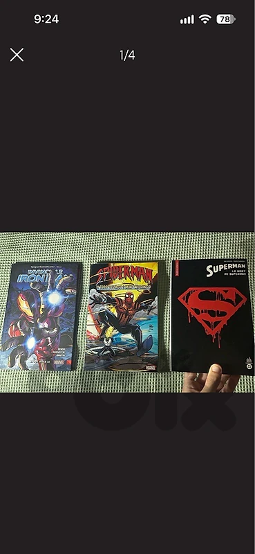 comic books marvel dc iron man spiderman vol 1 superman