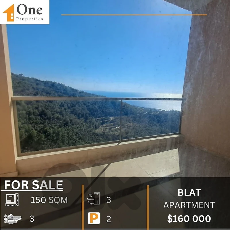 APARTMENT FOR SALE IN BLAT JBEIL