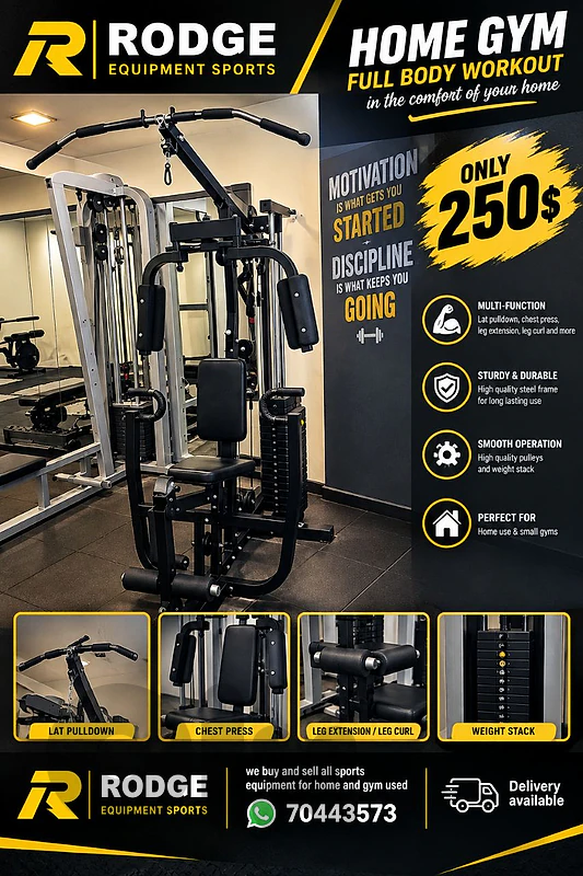 Home gym like new very good quality