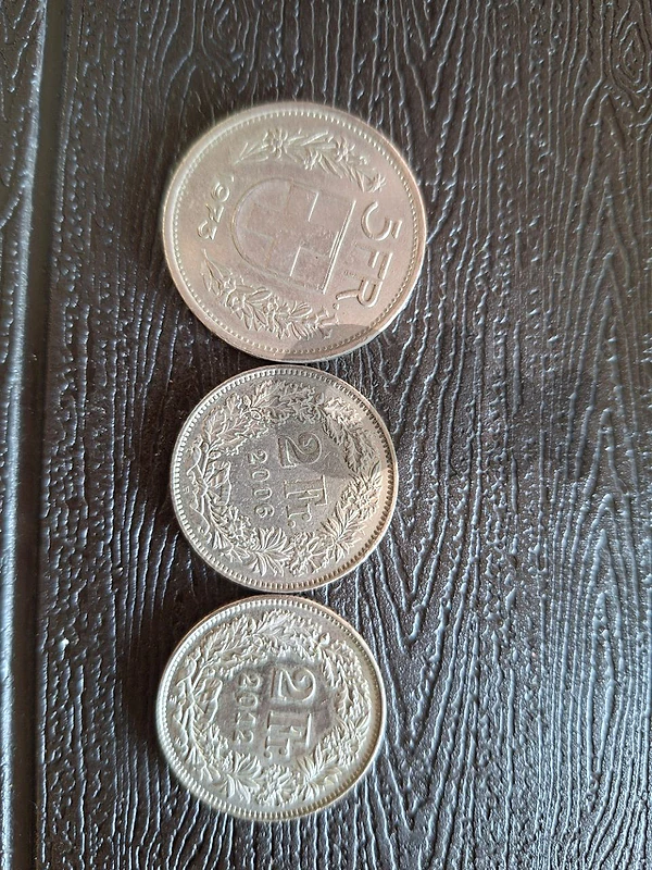 swiss coins