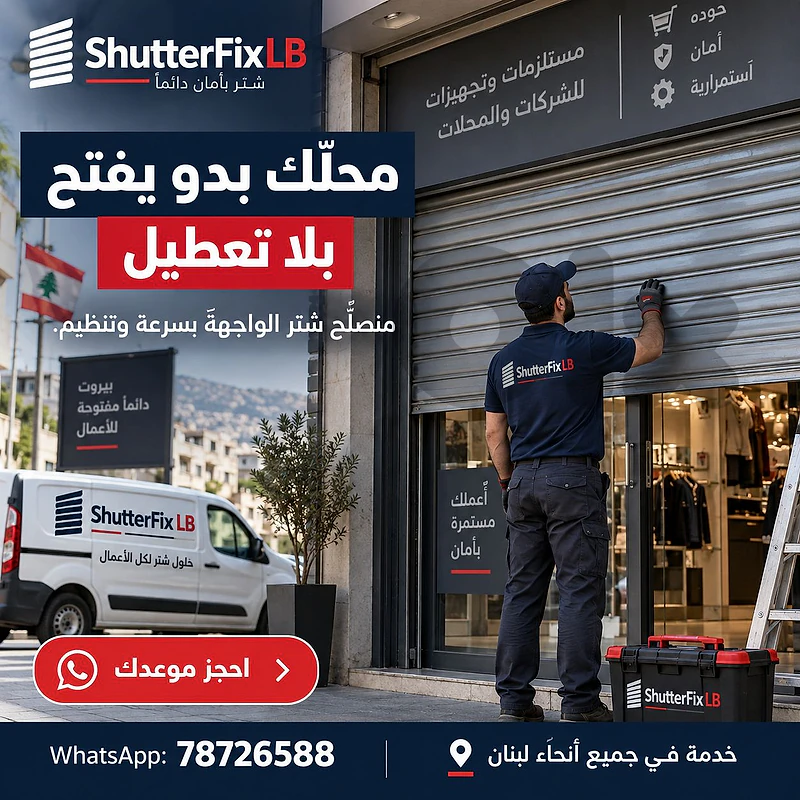 مشكلة بالشتر التجاري؟