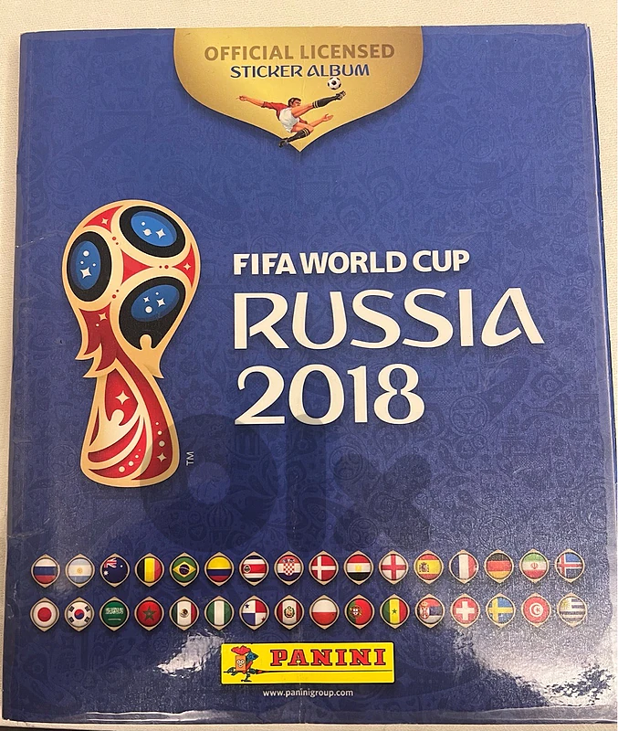 World Cup 2018 Russia Panini Album Complete