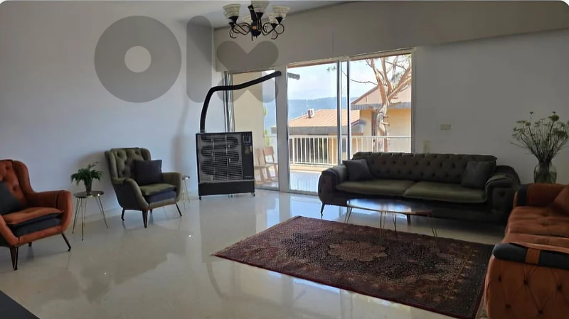 Spacious Furnished Apartment For Rent in Baabdat