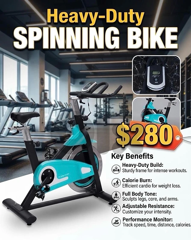 Heavy Duty Spinning Bike