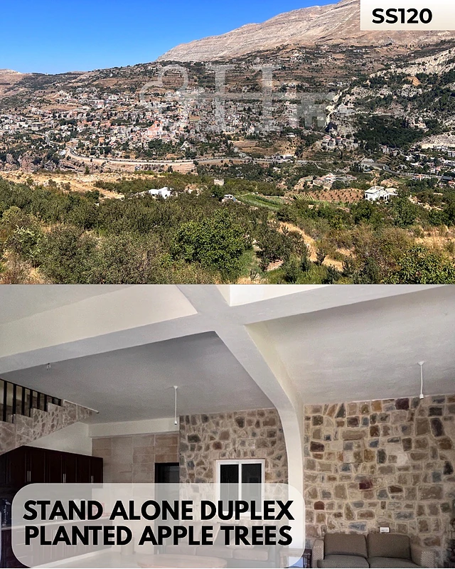3400 SQM LAND & STONE DUPLEX IN BNAHLE, BCHARRE |  أرض للبيع في بشري