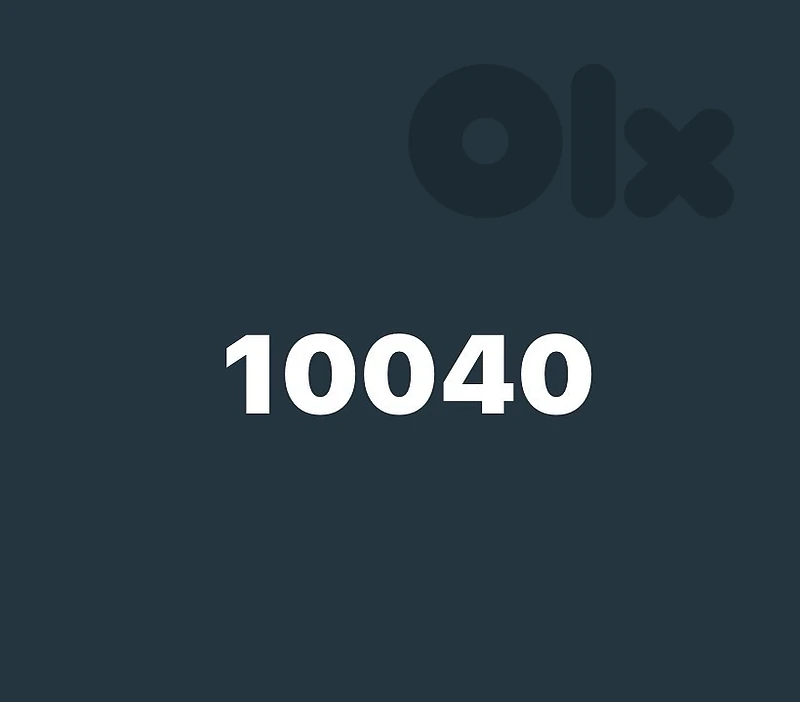 plate number for sale 10040