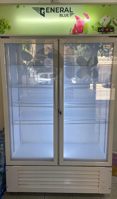 Refrigertaor Two Glass Door  براد واجهة درفتين