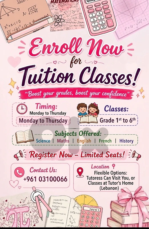 tutoring classes