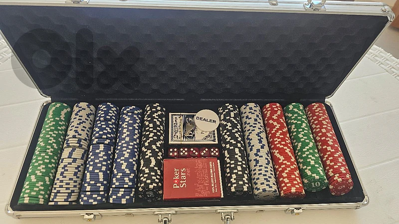 poker chips cards and set
