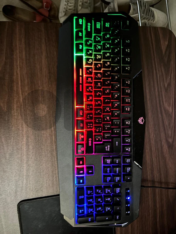 keyboard  RGB MeeTion C510 Gaming

مستعمل بدونMouse