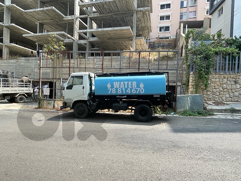 hino بيك اب مياه جاهز للشغل