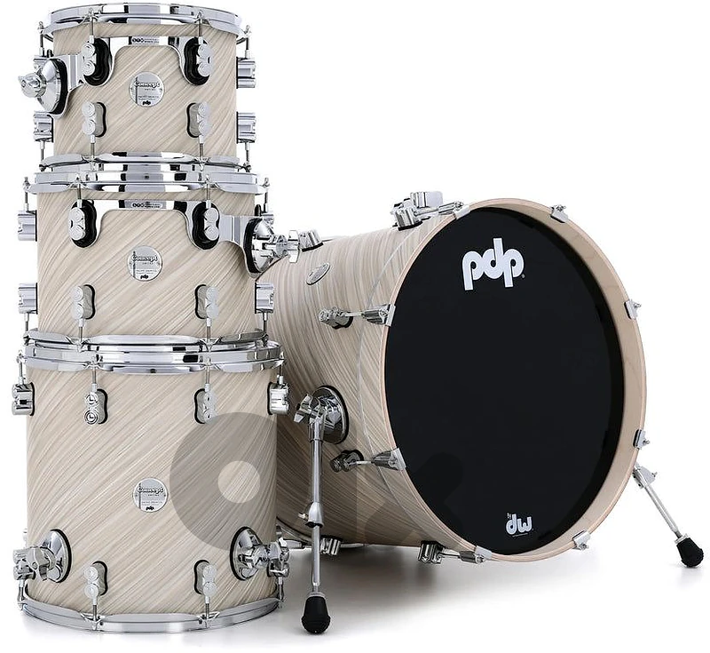 PDP Concept Maple 4-Piece Shell Pack 20", Twisted Ivory