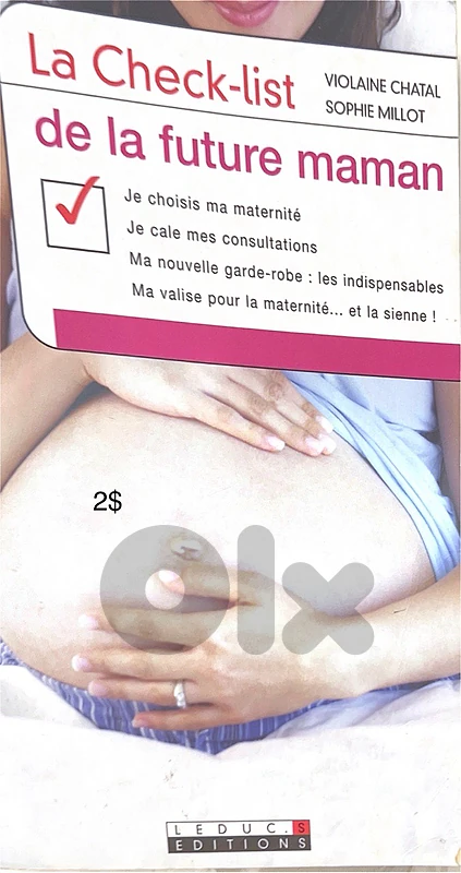 check list future maman - j’eleve mon enfant - je soigne mon enfant