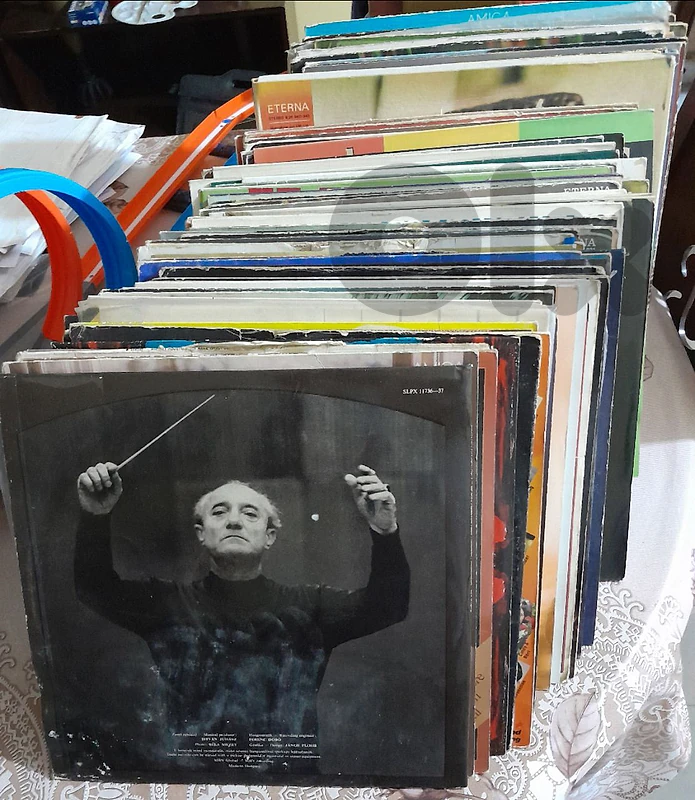 vinyl records