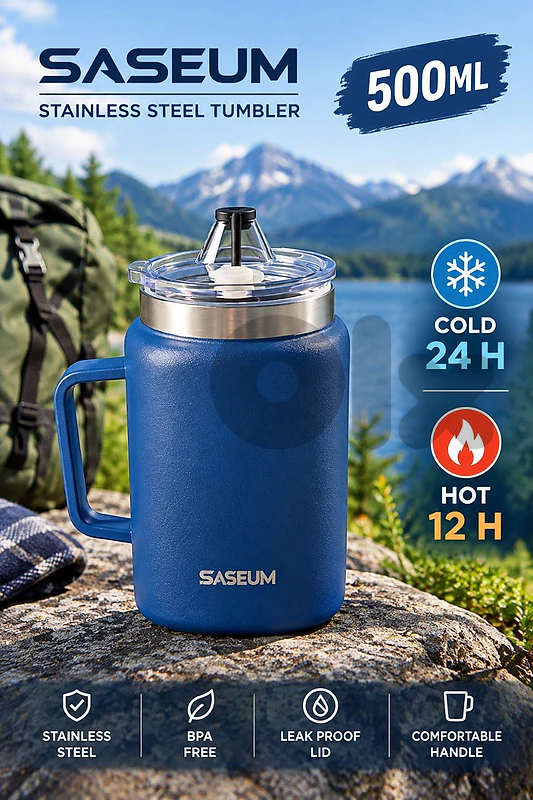 saseum 500ML tumbler