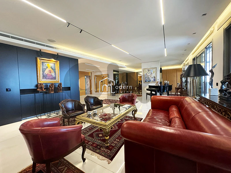Sea View + 2 Terraces - Apartment For Rent in Waterfront, Dbayeh