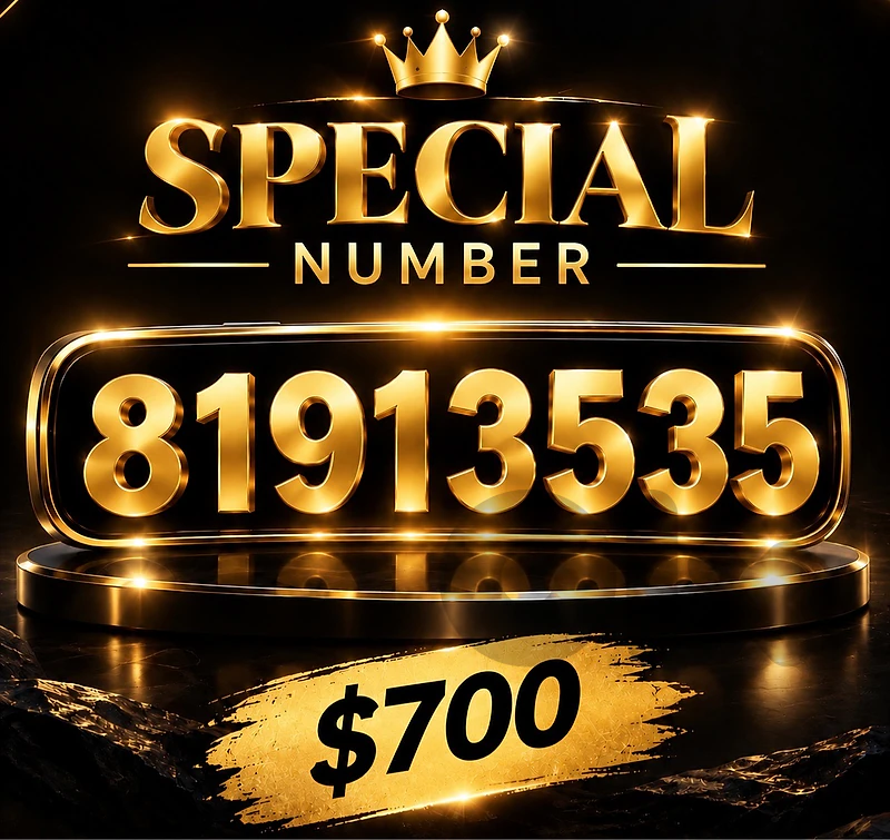 Special Mobile Number 81913535