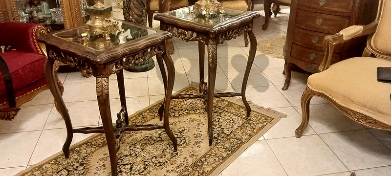 2 tables antik