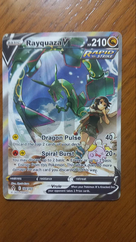 rare pokemon card
