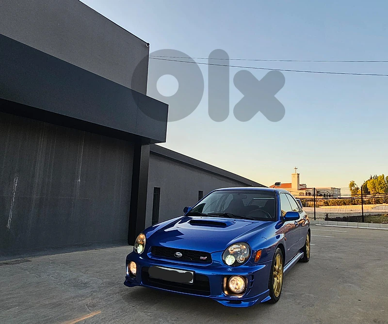 Subaru Impreza WRX 2002 With STI Parts Super Clean