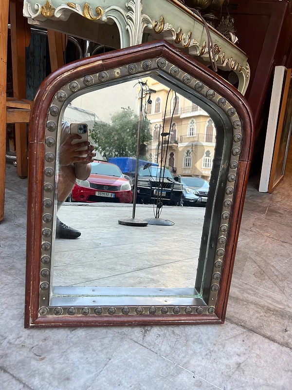 Vintage Moroccan Wall Hanging Mirror One-Off Hand Made Decorative
