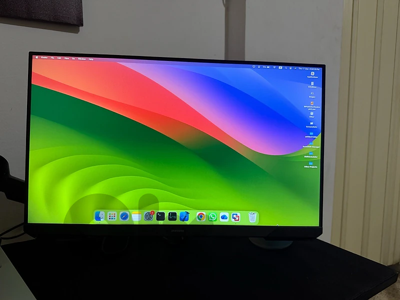 Samsung Monitor with double stand