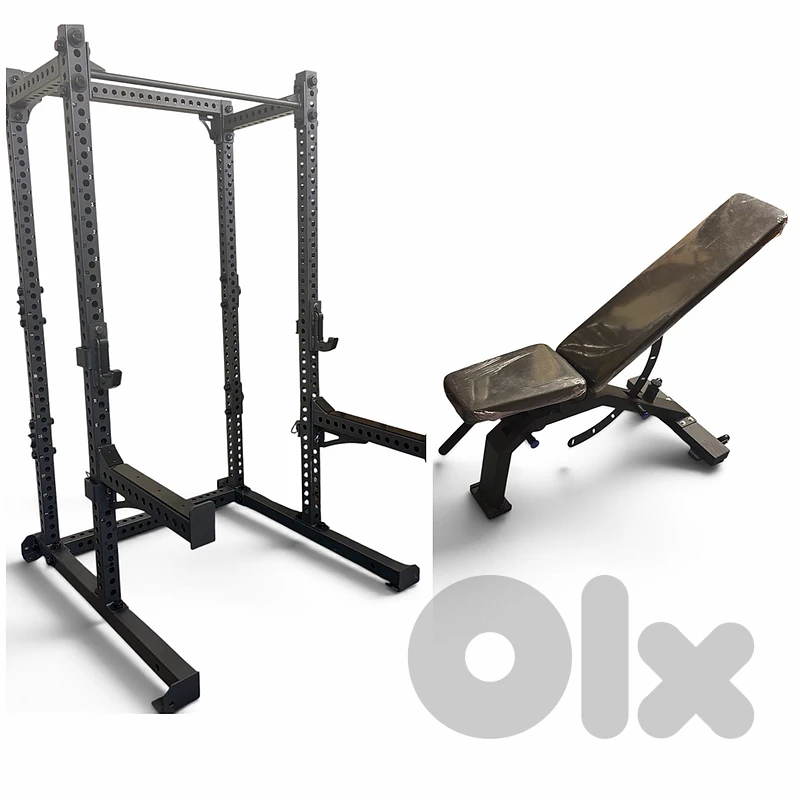 Imported Power Rack + Super Gym Bench all levels