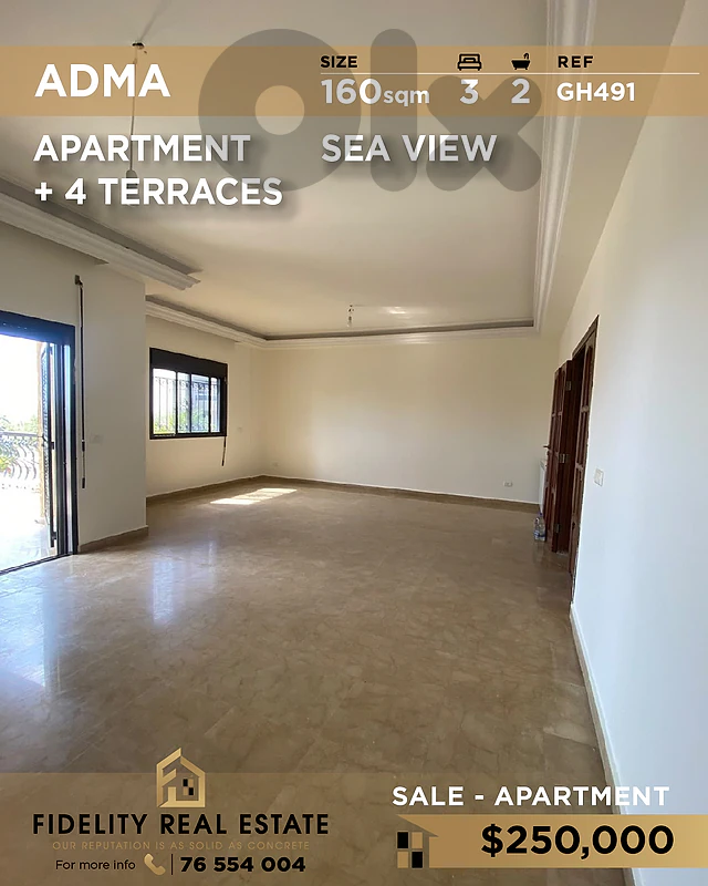 Apartment for sale in Adma GH491 شقة للبيع في أدما