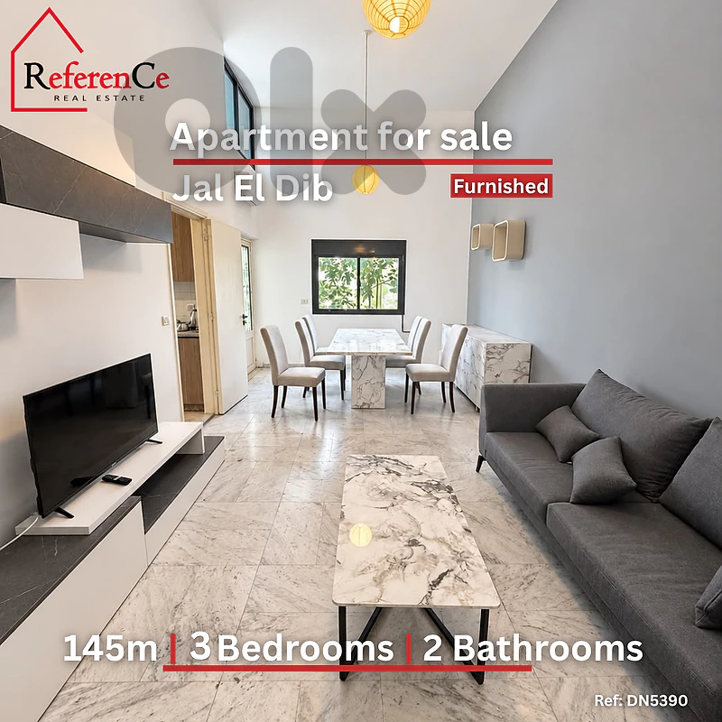 Furnished apartment in Jal El Dib شقة مفروشة في جل  الديب