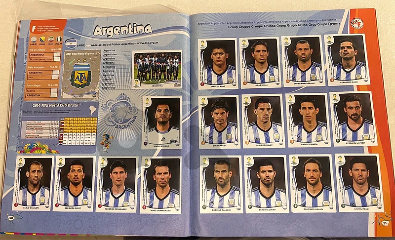Panini World Cup Album 2014 Complete