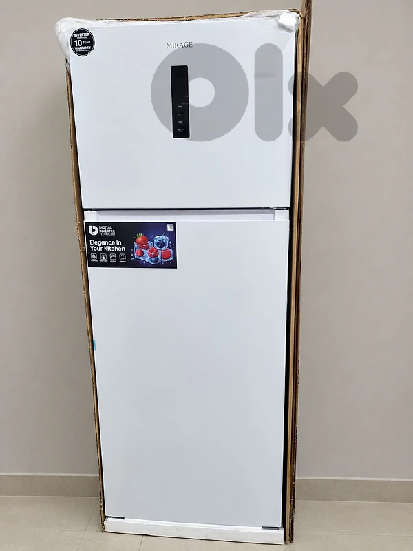 Mirage fridge inverter with touch led control