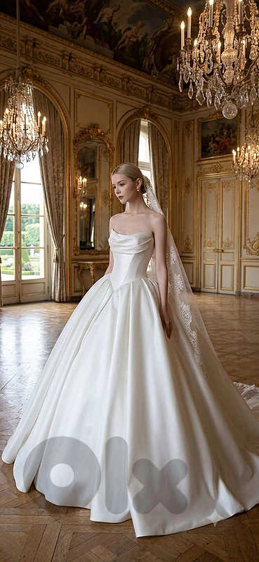 corset satin wedding dress 2027