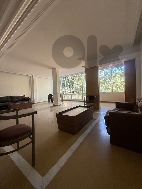 Semi furnished Spacious apartment in Achrafieh, prime location.